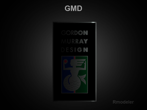 logo gmd 3d 3ds - GMD 3d Logo by Serega Rozhnov