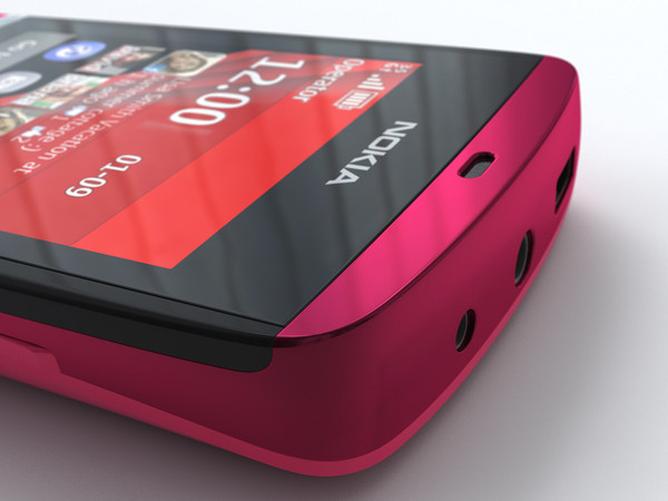 3ds max nokia asha 300 - Nokia Asha 300 by cgmobile02