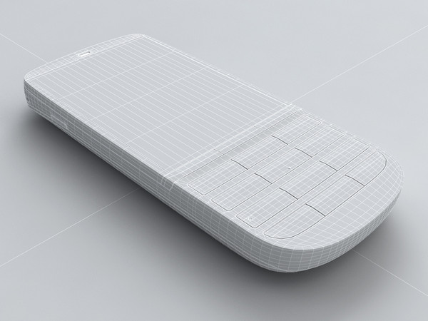 3ds max nokia asha 300 - Nokia Asha 300 by cgmobile02