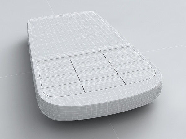 3ds max nokia asha 300 - Nokia Asha 300 by cgmobile02
