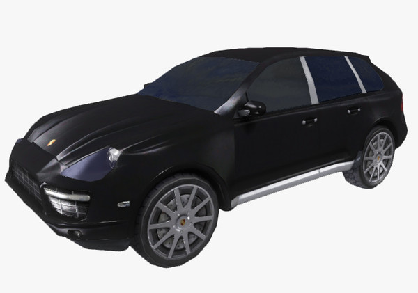 maya udk ready porsche cayenne - UDK ready low-poly Cayenne by Arc24