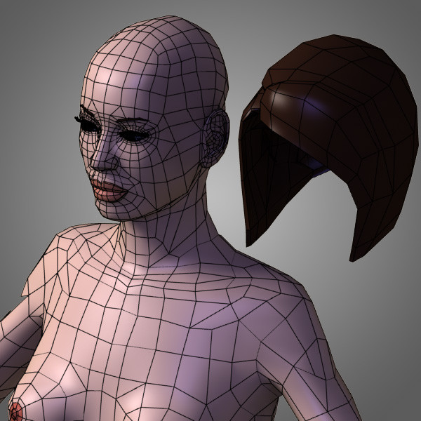 female body 3d model - Female Body by leo3Dmodels