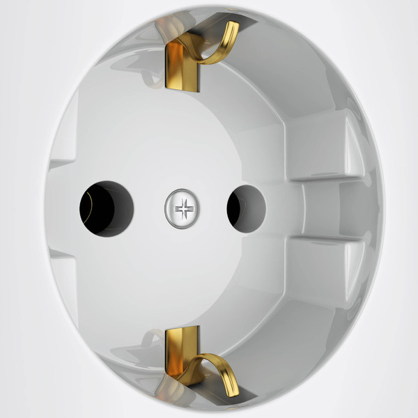 3d power socket model - AC Power Socket (Schuko CEE 7/4) by RicardoAfonso