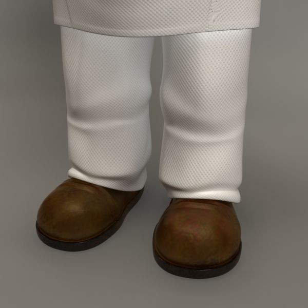 3d model chef - Chef by makeionesco