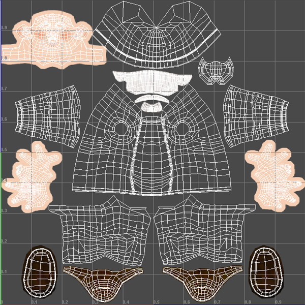 3d model chef - Chef by makeionesco