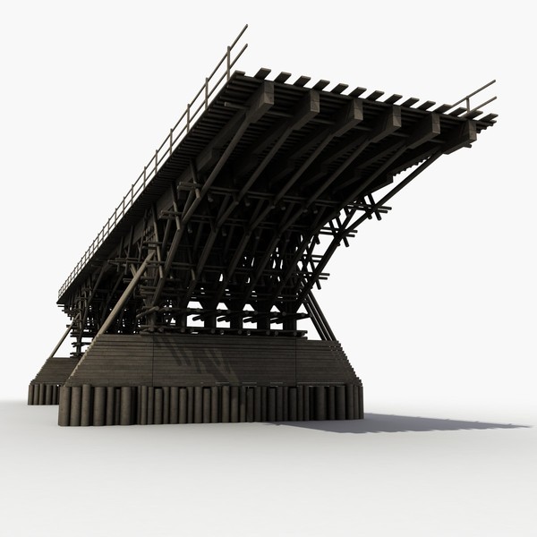 3d max wooden bridge - Wooden Bridge by 3D Graphics