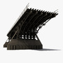 3d max wooden bridge