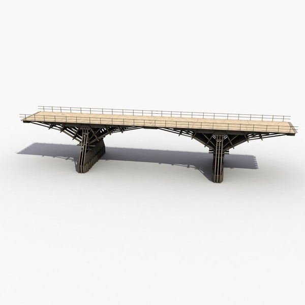 3d max wooden bridge - Wooden Bridge by 3D Graphics