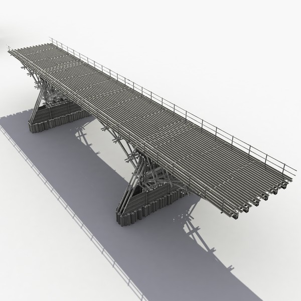 3d max wooden bridge - Wooden Bridge by 3D Graphics