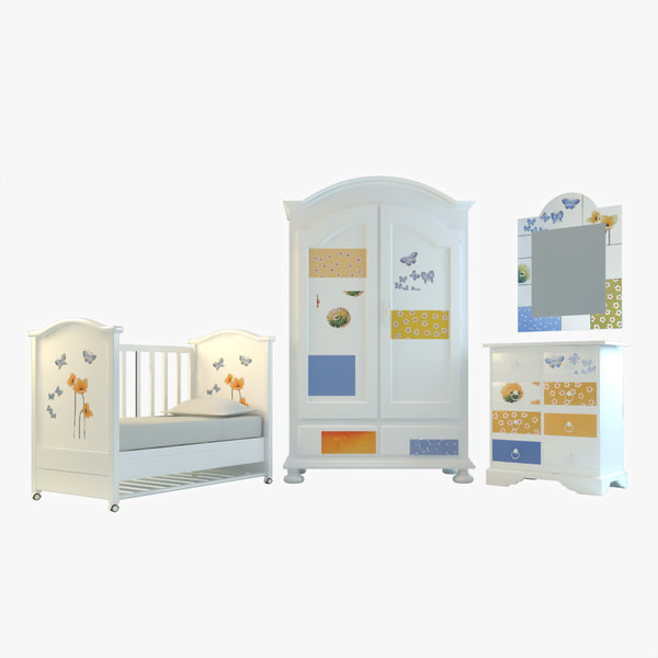3d pedretti balocchi baby model - Pedretti Balocchi suite baby by DriveSM