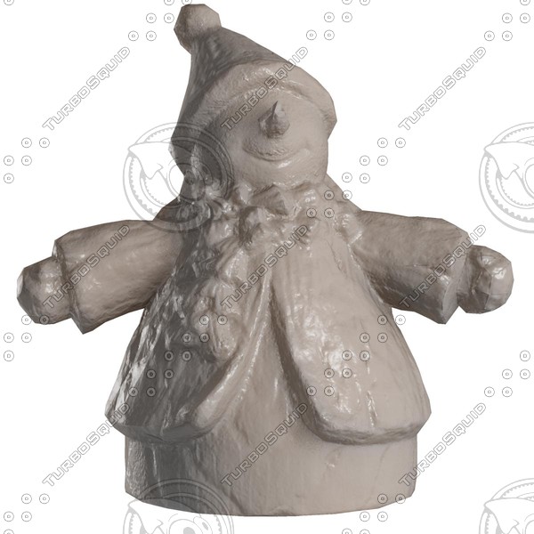 3d snowman gift christmas - snowman by edikm1