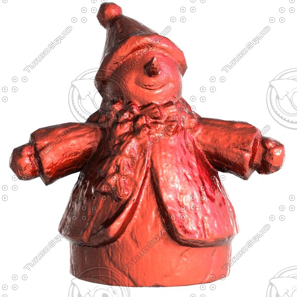 3d snowman gift christmas - snowman by edikm1