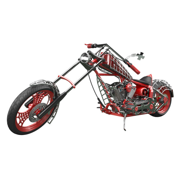 3d custom chopper bike 2 - Custom Chopper Bike 2 by android99