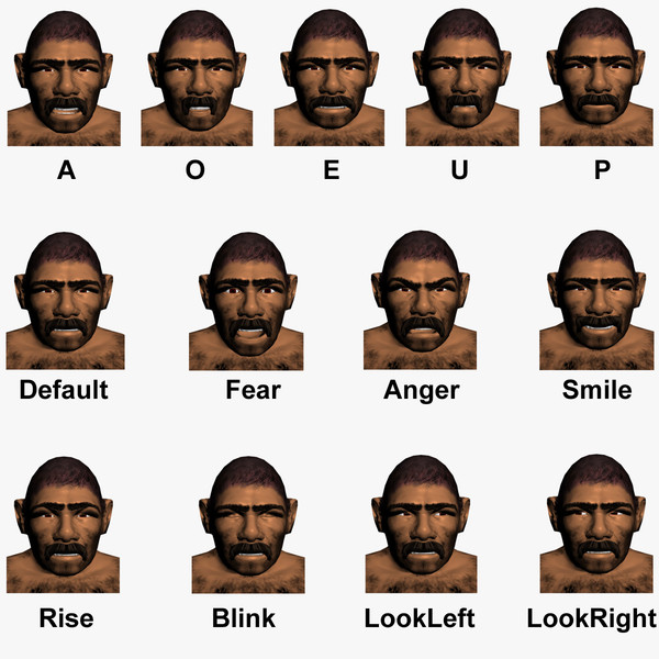 neanderthal man 3d obj - Neanderthal by novaart
