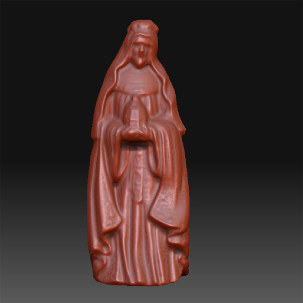 statue figurine 3d model - Statue by Mike Malloy