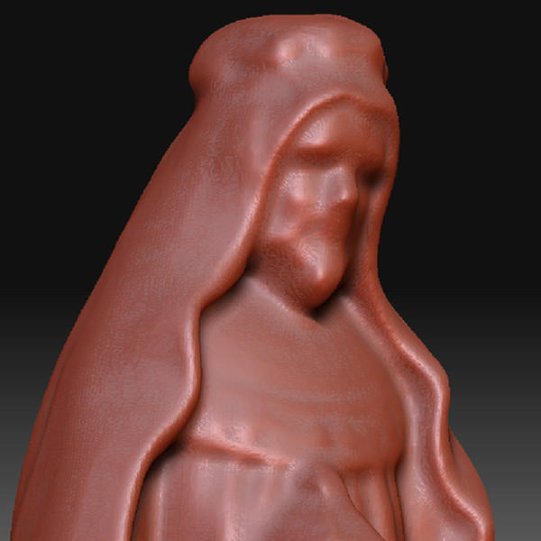 statue figurine 3d model - Statue by Mike Malloy
