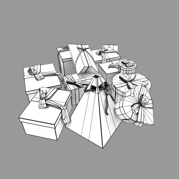 3d max gift present - Gift Boxes by virtualciti