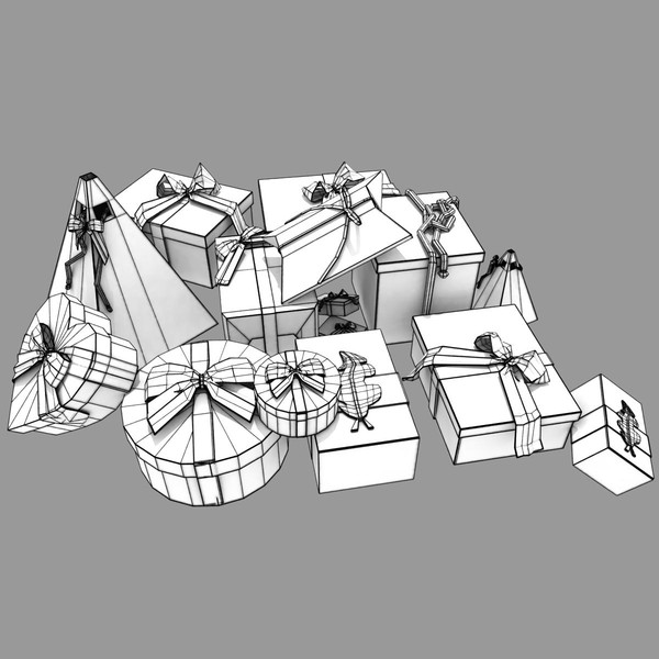 3d max gift present - Gift Boxes by virtualciti