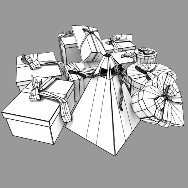 3d max gift present - Gift Boxes by virtualciti