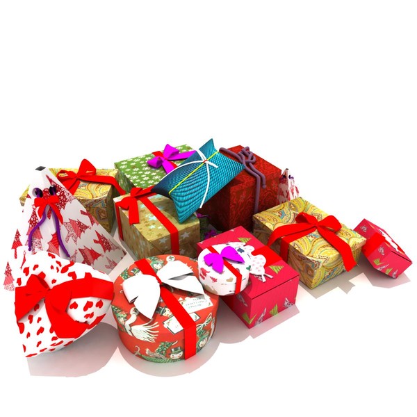 3d max gift present - Gift Boxes by virtualciti