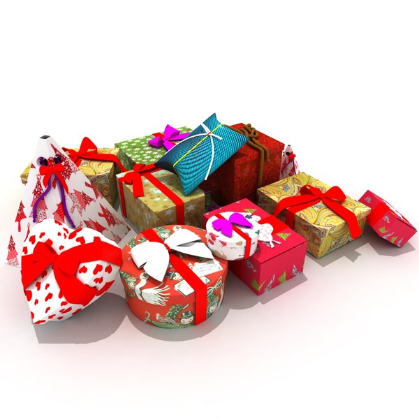 3d max gift present - Gift Boxes by virtualciti