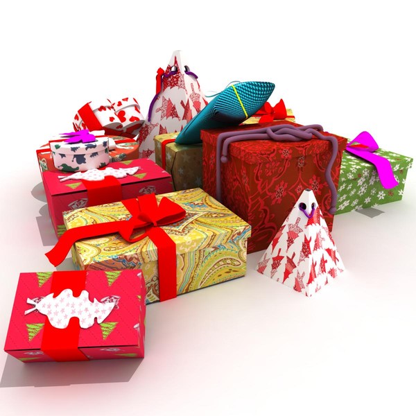 3d max gift present - Gift Boxes by virtualciti