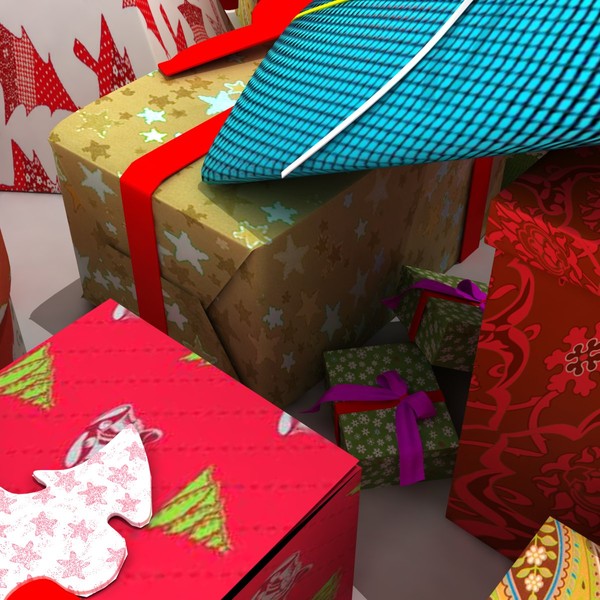 3d max gift present - Gift Boxes by virtualciti