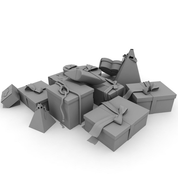 3d max gift present - Gift Boxes by virtualciti