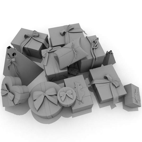 3d max gift present - Gift Boxes by virtualciti