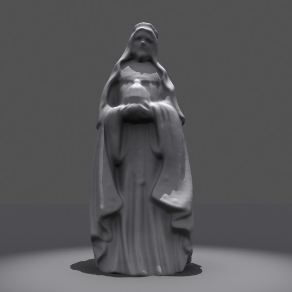 statue figurine 3d model - Statue by Mike Malloy