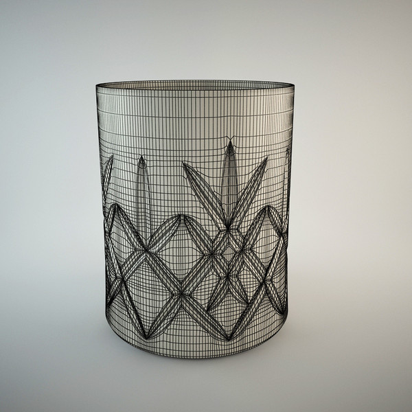 3d crystal glass model - Glass by 3dShed