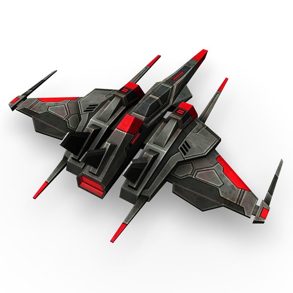 6 dark fighters 3d model - 6_dark_fighters.rar by Angryfly