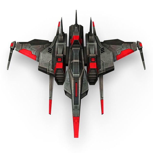 6 dark fighters 3d model - 6_dark_fighters.rar by Angryfly