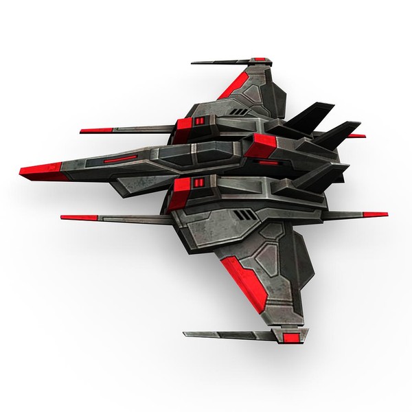 6 dark fighters 3d model - 6_dark_fighters.rar by Angryfly