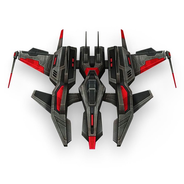 6 dark fighters 3d model - 6_dark_fighters.rar by Angryfly
