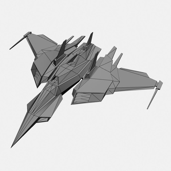 6 dark fighters 3d model - 6_dark_fighters.rar by Angryfly