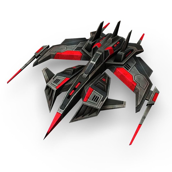 6 dark fighters 3d model - 6_dark_fighters.rar by Angryfly