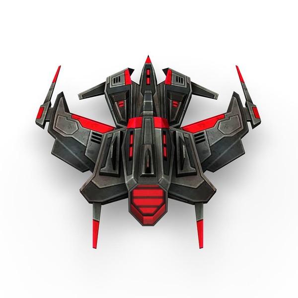 6 dark fighters 3d model - 6_dark_fighters.rar by Angryfly