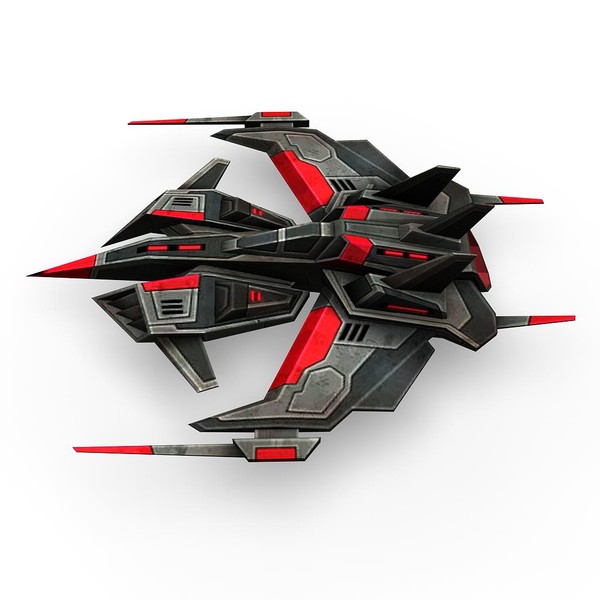 6 dark fighters 3d model - 6_dark_fighters.rar by Angryfly
