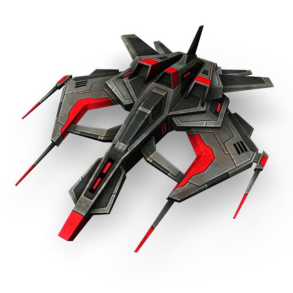 6 dark fighters 3d model - 6_dark_fighters.rar by Angryfly