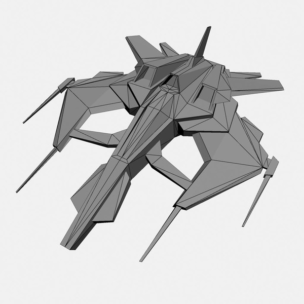 6 dark fighters 3d model - 6_dark_fighters.rar by Angryfly