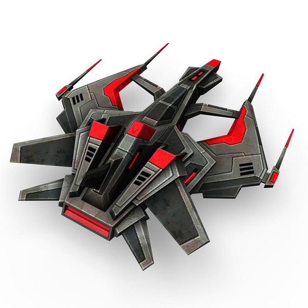 6 dark fighters 3d model - 6_dark_fighters.rar by Angryfly