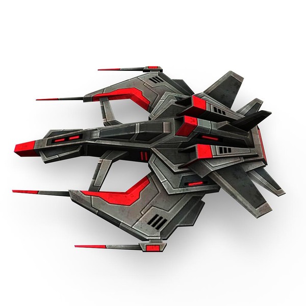6 dark fighters 3d model - 6_dark_fighters.rar by Angryfly