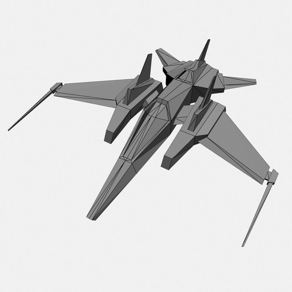 6 dark fighters 3d model - 6_dark_fighters.rar by Angryfly