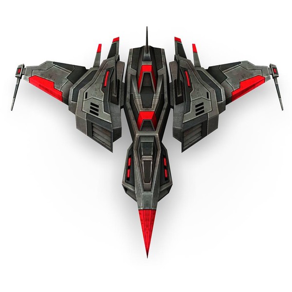 6 dark fighters 3d model - 6_dark_fighters.rar by Angryfly