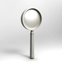 3d magnifying glass model