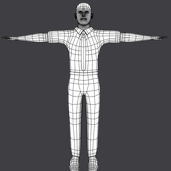 office worker 3d model - Office Worker by ignisfatuus