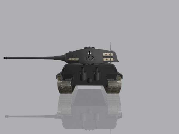 lightwave king tiger tank pzkpfw - PzKpfw VIB TigerII by jhthomas512
