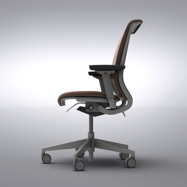 furniture - max - Crate and Barrel - Steelcase Think Leather Office Chair by dddshop