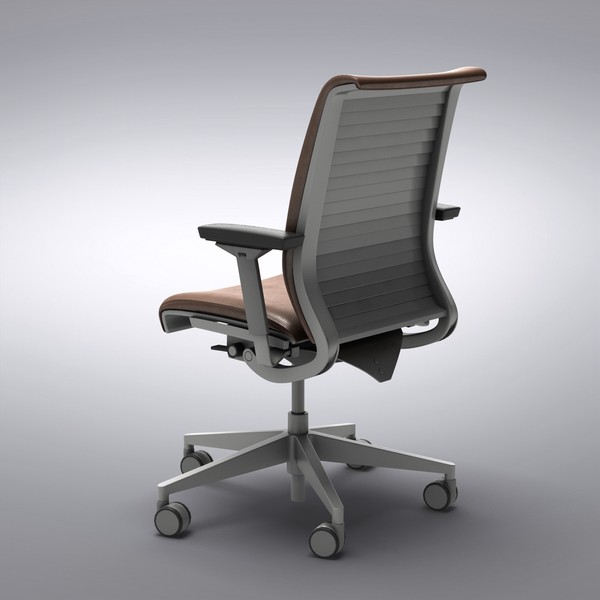 furniture - max - Crate and Barrel - Steelcase Think Leather Office Chair by dddshop